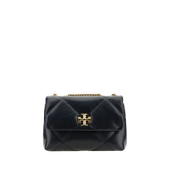 Tory Burch Black Lamb Ovis Aries Shoulder Bag