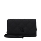 Tory Burch Black Leather Clutch Bag