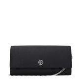 Tory Burch Black Leather Clutch Bags