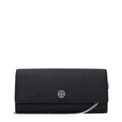 Tory Burch Black Leather Clutch Bags