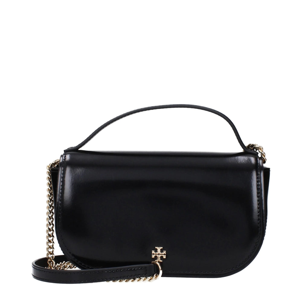 Tory Burch Black Leather Handbags
