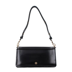 Tory Burch Black Leather Shoulder Bags