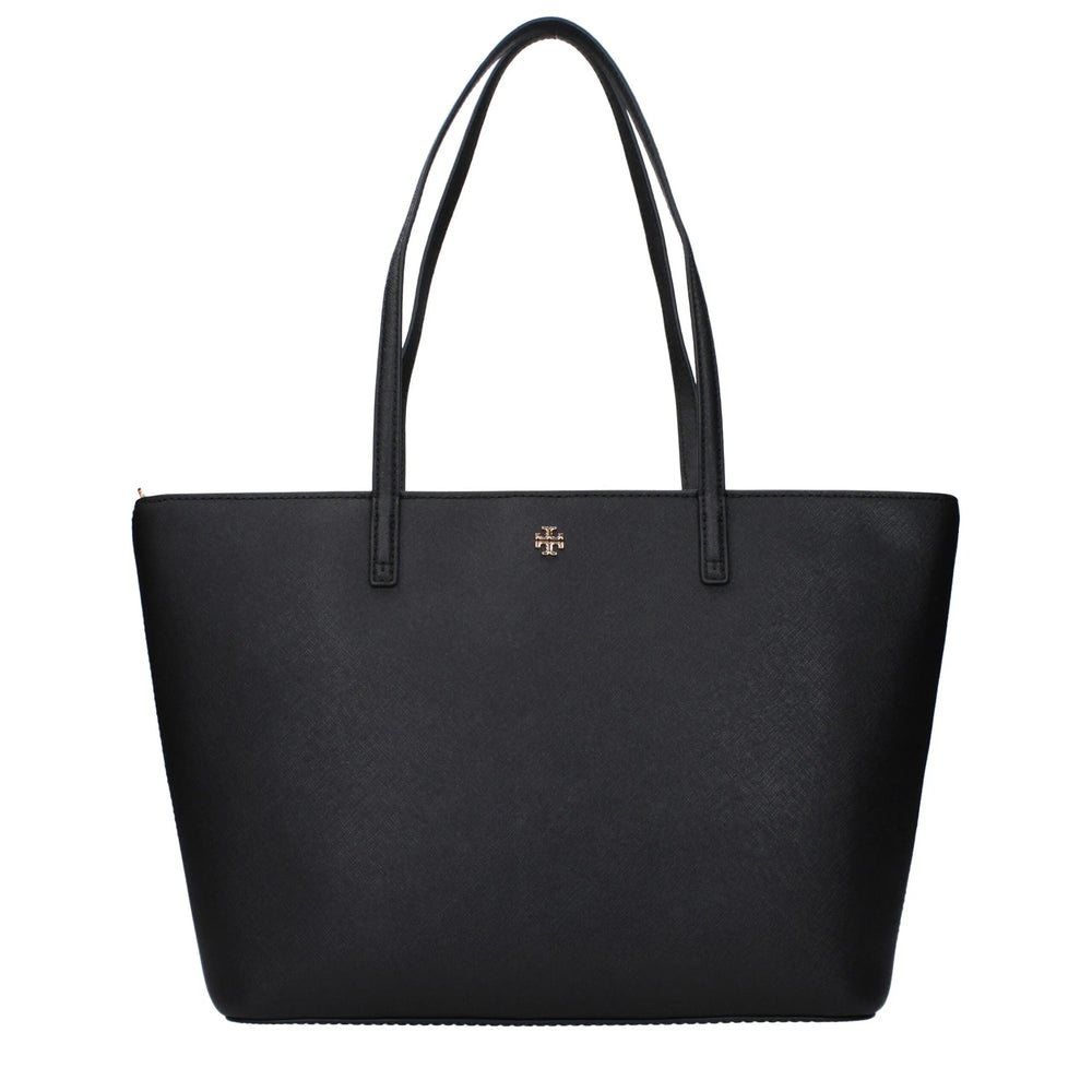 Tory Burch Black Leather Shoulder Bags