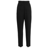 Tory Burch Black Polyester Casual Pants - US4