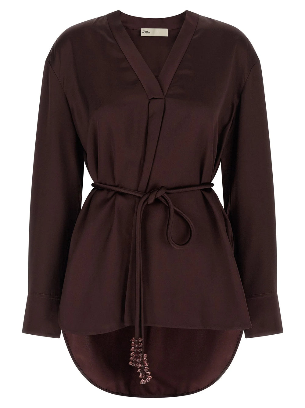 Tory Burch Bordeaux Viscose Blouse