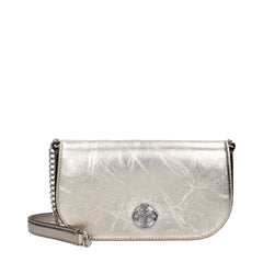 Tory Burch Gold Leather Crossbody Bags