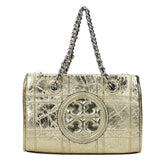 Tory Burch Gold Leather Handbags