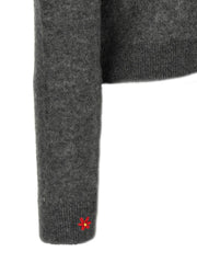 Tory Burch Gray Cashmere Cardigan