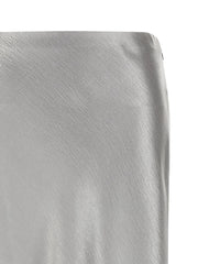 Tory Burch Gray Polyester Midi Skirt - 10