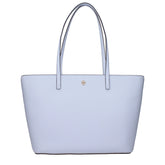 Tory Burch Light Blue Leather Shoulder Bags