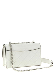 Tory Burch White Goatskin Crossbody Bag