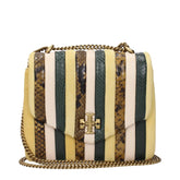 Tory Burch Yellow Leather Shoulder Bags