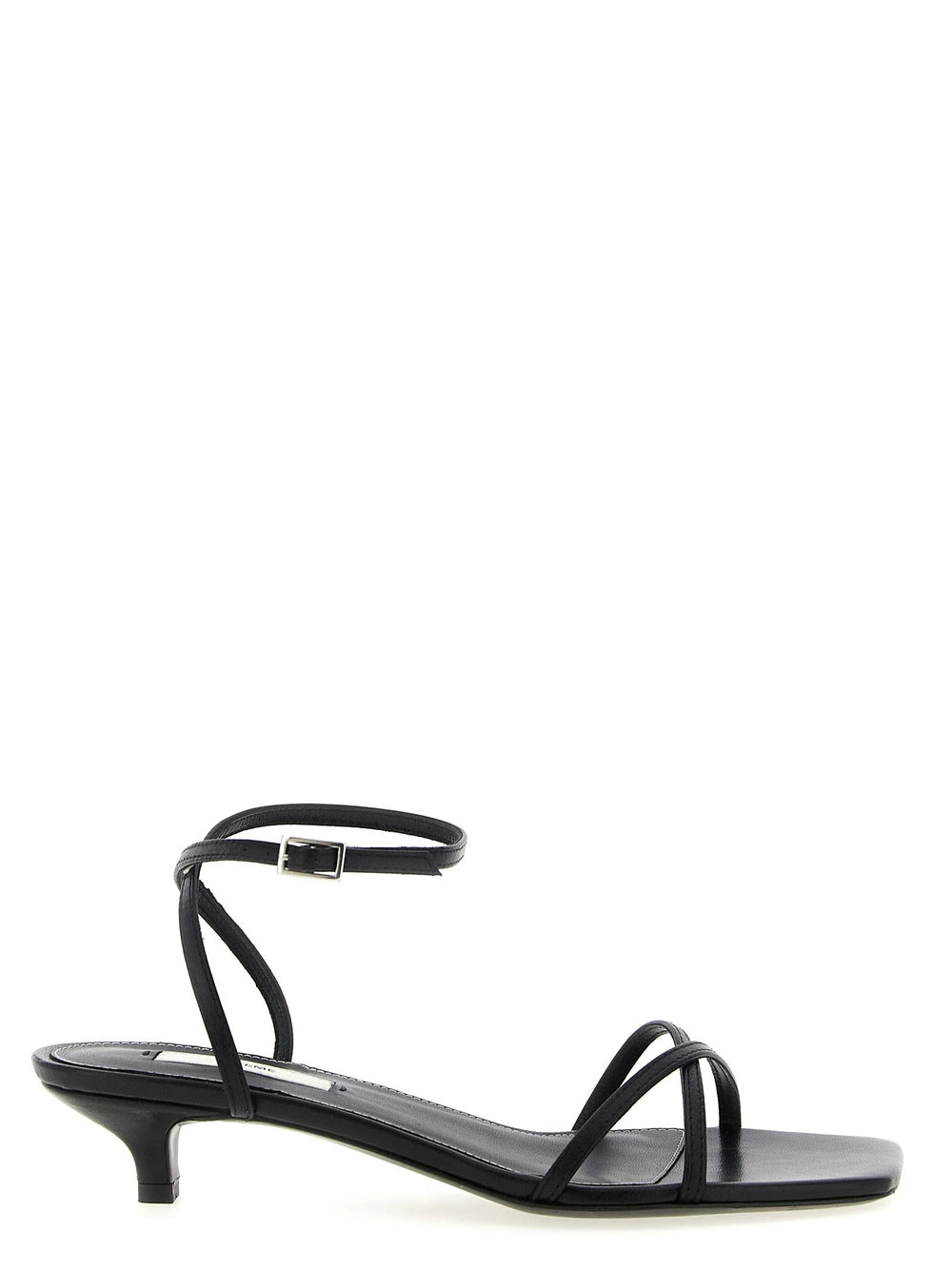 TOTEME Black Leather Mid Heel Pumps - EU40/US10