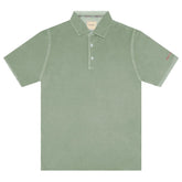 Tramarossa Green Cotton Polo Shirt - Polos