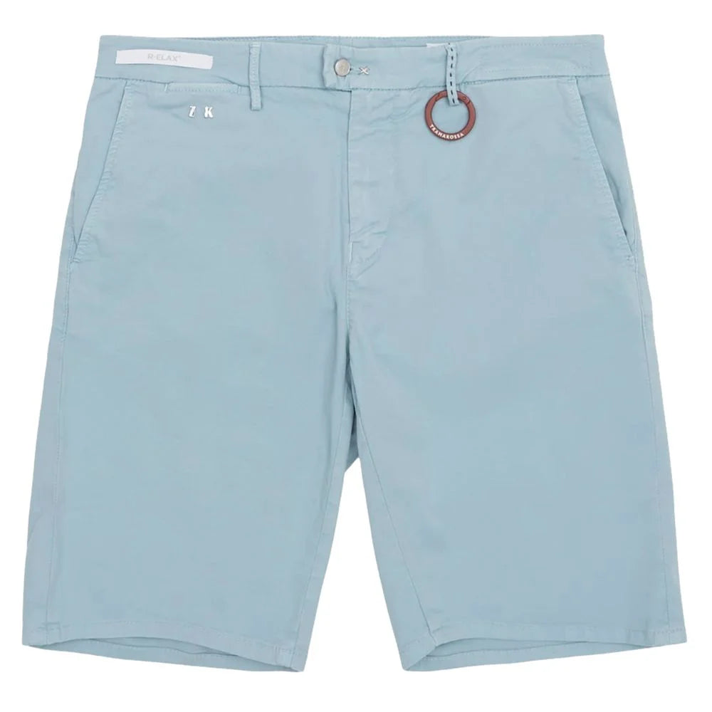 Tramarossa Light Blue Linen Men Short - Bermudas