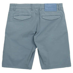 Tramarossa Light Blue Linen Men Short - Chino Shorts