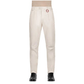 Tramarossa White Cotton Pant - Chinos