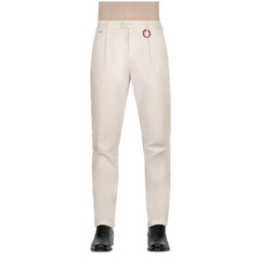 Tramarossa White Cotton Pant - Chinos