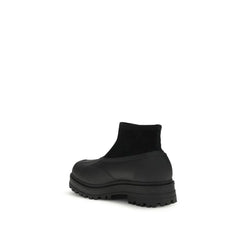 TRETORN Black Rubber Ankle Boots - EU40/US10