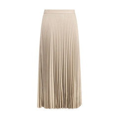True Royal Pleated Wool Skirt - IT44 | L - Skirts