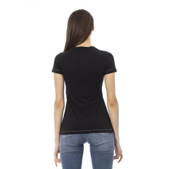 Trussardi Action Black Cotton Women T-Shirt - T-Shirts