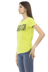 Trussardi Action Green Cotton Women T-Shirt - T-Shirts