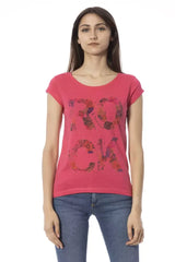 Trussardi Action Multicolor Cotton Women T-Shirt - T-Shirts