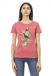 Trussardi Action Multicolor Cotton Women T-Shirt - T-Shirts