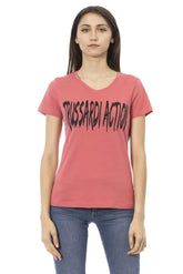 Trussardi Action Multicolor Cotton Women Top - T-Shirts