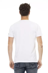 Trussardi Action White Cotton Men T-Shirt - T-Shirts
