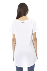Trussardi Action White Cotton Women T-Shirt - T-Shirts