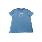 Trussardi Beachwear Light Blue Cotton Men T-Shirt - T-Shirts