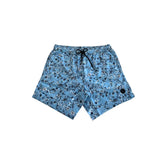 Trussardi Beachwear Light Blue Polyester Men Swim Short - Boardshorts