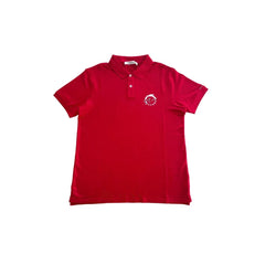 Trussardi Beachwear Red Cotton Men Polo Shirt - Polos