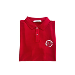Trussardi Beachwear Red Cotton Men Polo Shirt - Polos