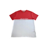 Trussardi Beachwear White Cotton Men T-Shirt - T-Shirts
