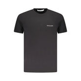 Trussardi Black Cotton Men T-Shirt - T-Shirts
