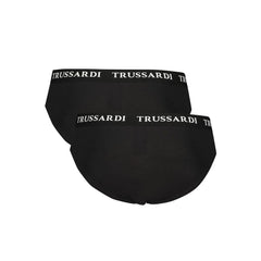 Trussardi Black Cotton Underwear - Briefs