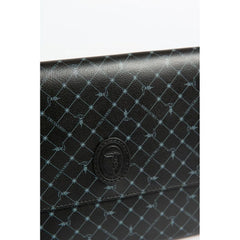 Trussardi Black Polyester Men Clutch - Clutch Bags