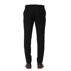 Trussardi Black Wool Men Trouser - Trousers