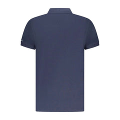 Trussardi Blue Cotton Men Polo Shirt - Polos