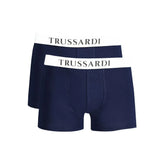Trussardi Blue Cotton Underwear - L