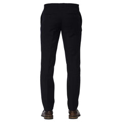 Trussardi Blue Wool Men Trouser - Trousers