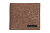 Trussardi Brown Leather Men Wallet - Wallets