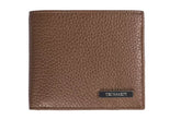 Trussardi Brown Leather Men Wallet - Wallets