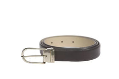 Trussardi Brown Leather Women Belt - 100 cm / 40 Inches - Belts