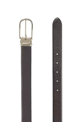 Trussardi Brown Leather Women Belt - 100 cm / 40 Inches - Belts