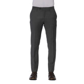 Trussardi Gray Wool Men Trouser - IT44 | XS - Trousers
