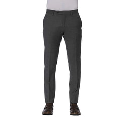 Trussardi Gray Wool Men Trouser - IT44 | XS - Trousers