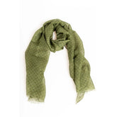 Trussardi Green Modal Men Scarf - Scarves & Shawls